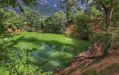 دریاچه گل رامیان